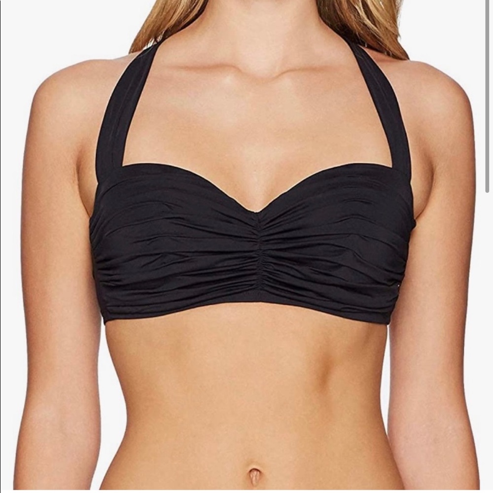 Bleu Rod Beattie Kore Shirred Underwire Bandeau